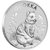 Strieborná minca Quokka 1 oz (2023)