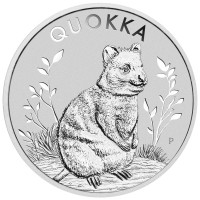 Strieborná minca Quokka 1 oz (2023)