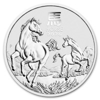 Strieborná minca Year of the Horse - Rok Koňa 1 oz (2026)