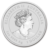 Strieborná minca Year of the Ox - Rok Byvola 1 oz (2021)