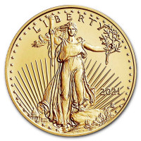 Zlatá minca American Gold Eagle 1/10 oz Type2