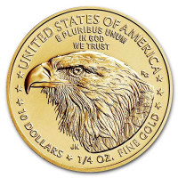 Zlatá minca American Gold Eagle 1/4 oz Type2