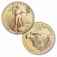 Zlatá minca American Gold Eagle 1 oz Type2