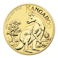 Zlatá minca Australian Kangaroo 1/4 oz 2023