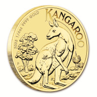 Zlatá minca Australian Kangaroo 1/4 oz 2023