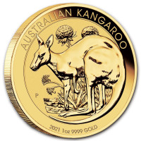 Zlatá minca Australian Kangaroo 1 oz 2021