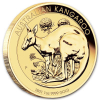 Zlatá minca Australian Kangaroo 1 oz 2021