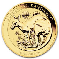 Zlatá minca Australian Kangaroo 1 oz 2021