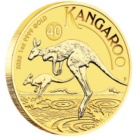 Zlatá mince Australian Kangaroo 1 oz 2026 40. výročí