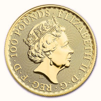 Zlatá minca Britannia 1 oz Elizabeth II.