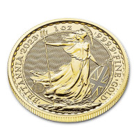 Zlatá minca Britannia 1 oz Charles III.