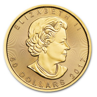Zlatá minca Canadian Maple Leaf 1 oz