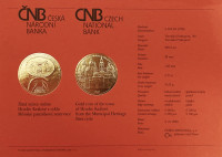 Gold coin ČNB 5.000 Kč Hradec Králové STANDARD 1/2 oz