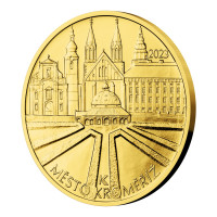 Gold coin ČNB 5.000 Kč Kroměříž STANDARD 1/2 oz
