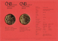 Gold coin ČNB 5.000 Kč Olomouc PROOF 1/2 oz
