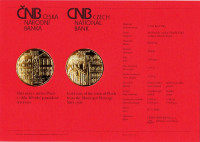 Zlatá minca ČNB 5.000 Kč Plzeň PROOF 1/2 oz