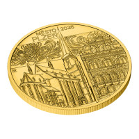 Zlatá minca ČNB 5.000 Kč Plzeň STANDARD 1/2 oz