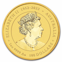 Zlatá minca Year of the Dragon - Rok Draka 1 oz (2024)