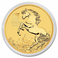 Zlatá minca Year of the Horse - Rok Koně 1/10 oz (2026)