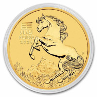 Zlatá minca Year of the Horse - Rok Koně 1 oz (2026)