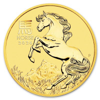 Zlatá minca Year of the Horse - Rok Koně 1 oz (2026)
