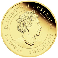 Zlatá minca Year of the Rabbit - Rok Králika 1 oz (2023)