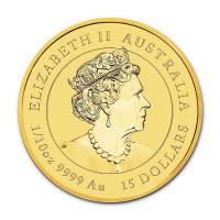 Zlatá minca Year of the Tiger - Rok Tigra 1/10 oz (2022)