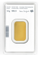 Zlatý zliatok 10g Münze Österreich - Kinebar